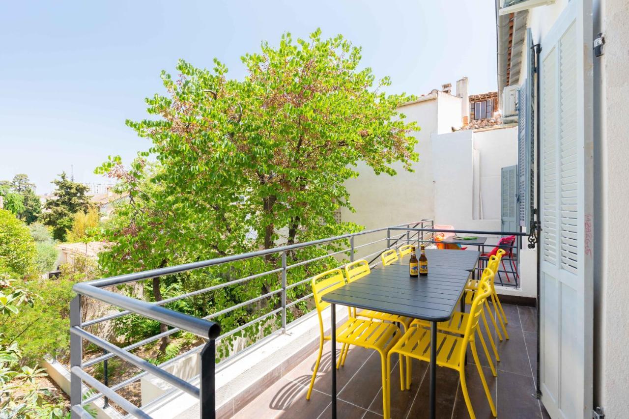 Le Concorde 3 - Appartement 2 Chambres - 8 Pers - Terrasse - Clim Marsilya Dış mekan fotoğraf